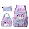 Kpop Hexenjäger Peripherie Druck Studentenrucksack Brottasche Federmäppchen Dreiteiliges Set
