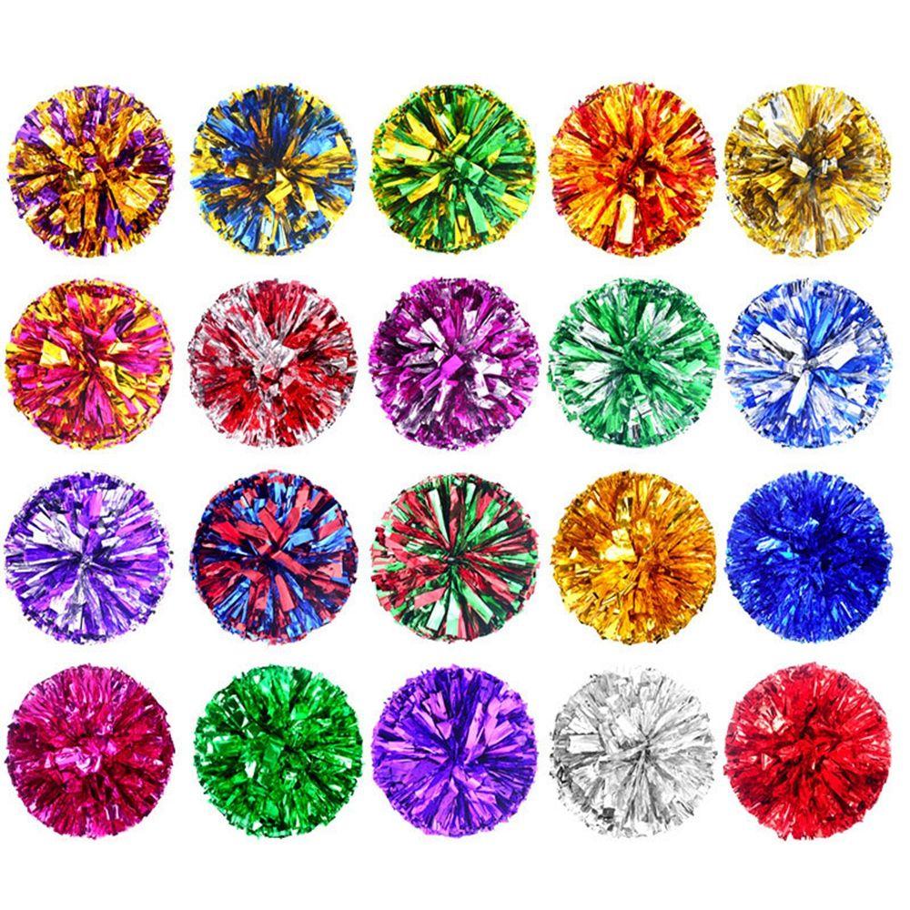 Flower Dance Party Decorator Club Sport Supplies Cheerleading Cheering Ball Cheerleader Pom Poms