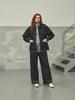 SEVEN FIGURES Denim Wide Pants Du