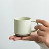Creative Ceramic Coffee Mug Breakfast Oatmeal Cup Milk Water Cup for Household Office Tableware Simple Drinking Cup 2025 New