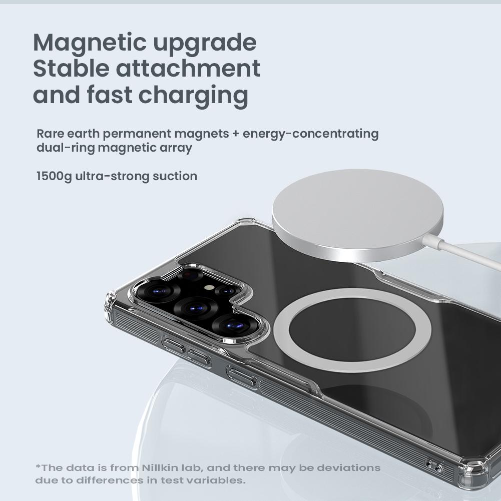 NILLKIN For Nillkin for Samsung Galaxy S25 Ultra Phone Case Nature TPU Pro Magnetic Back Cover Slim Silicone Case