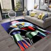 3D Cartoon UFO Roboter Grendizer Anime Teppich Teppich für Zuhause Wohnzimmer Schlafzimmer Sofa Fußmatte Dekor, Kinder Bereich Teppich rutschfeste Bodenmatte