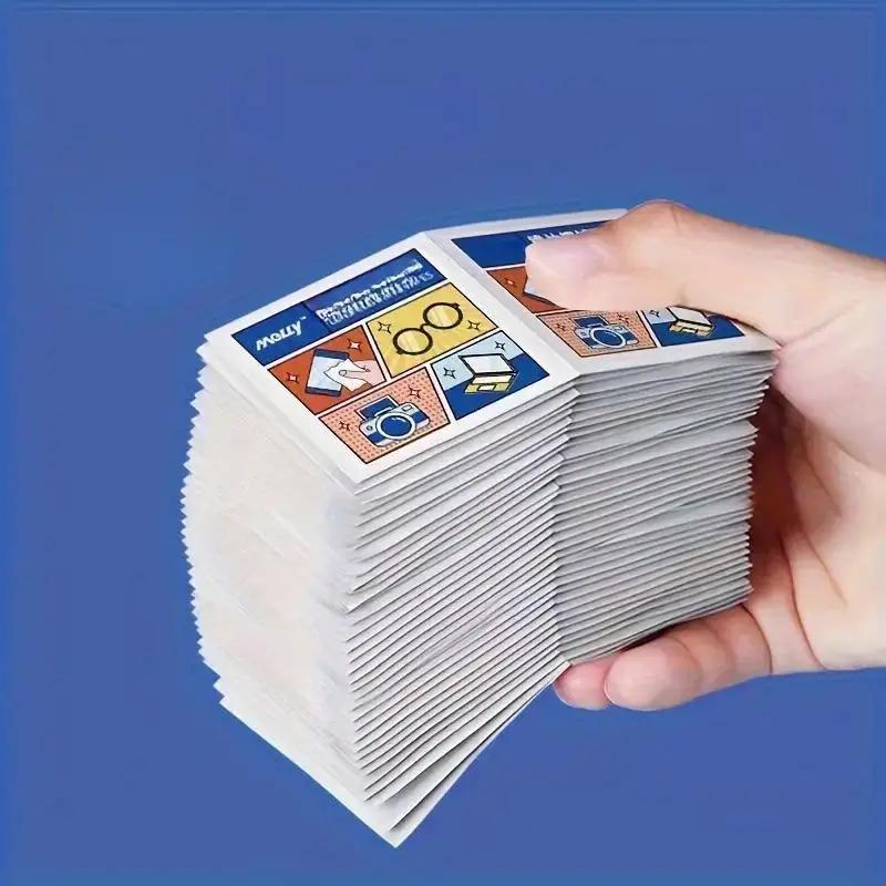 100-Piece Anti-Fog Wipes for Eyeglasses, Touchscreens, and More - Streak-Free Cleaning In a Compact Box