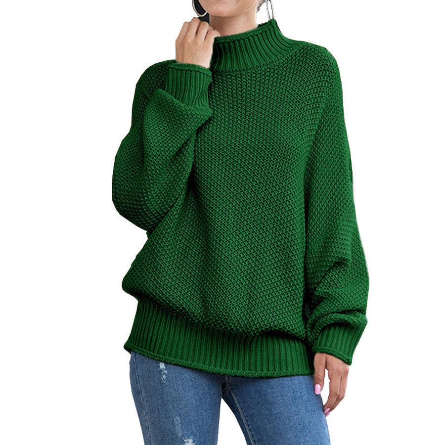 Women's Knitted Sweater Pullover sweater,knitwear,women,pullover,cozy,winter,fall,autumn,oversized,casual