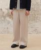 AGOD Wide Banding Slacks [Cream]