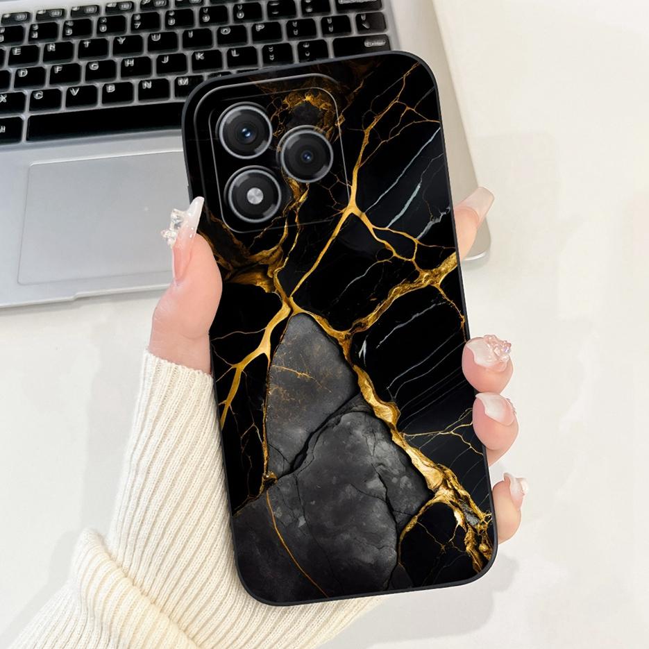 For Honor 400 Lite Case ABR-NX1 Cute Cat Flowers Painted Cover Shockproof Phone Case For Honor400 Lite Honor 400Lite Soft Fundas