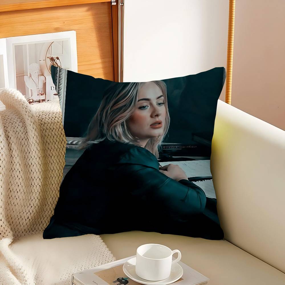 A-adele Pillow Gift Home Office Decoration Bedroom Sofa Car Cushion Cover Case 45x45
