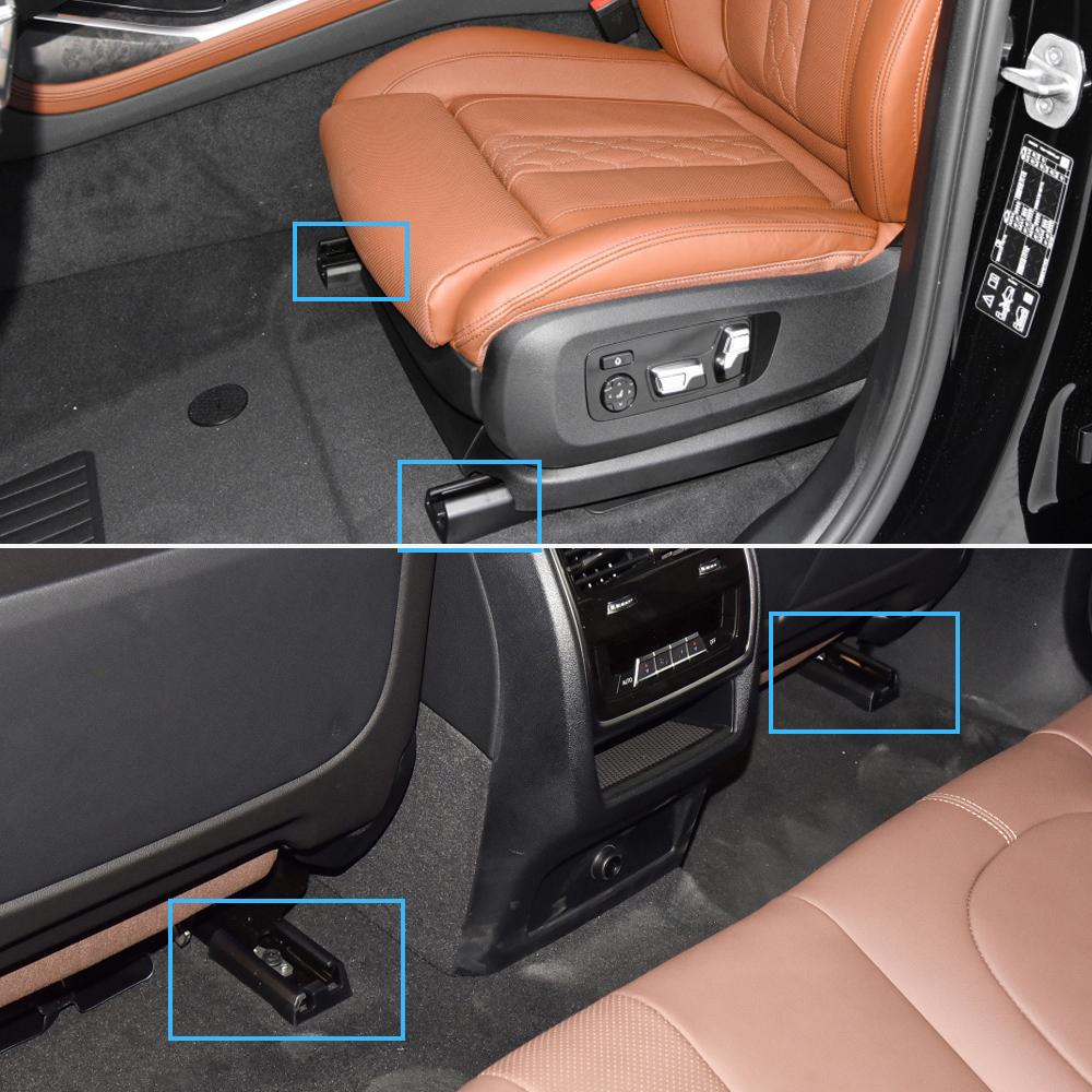 LHD RHD Mașină stânga dreapta scaun culisant șină capac ornament pentru BMW X5 X6 X7 G05 G06