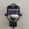 F75 Auto Led Koplamp Vierkant 3 Inch Dubbele Lichtlens Ultra Helder Grootlicht Dimlicht Laserlens 75W Hoog Vermogen