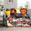 Bud Spencer Terence Hill Wirft Wirft Decke für Kindersofa Reise Wandern Picknick Beding Super Weiche Flanelldecke Geburtstagsgeschenk