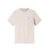 Cómoda Sencilla Versátil Letra Cuello Redondo Exterior Casual Manga Corta Camiseta Hombre Tops Gris Seta 152536101-2