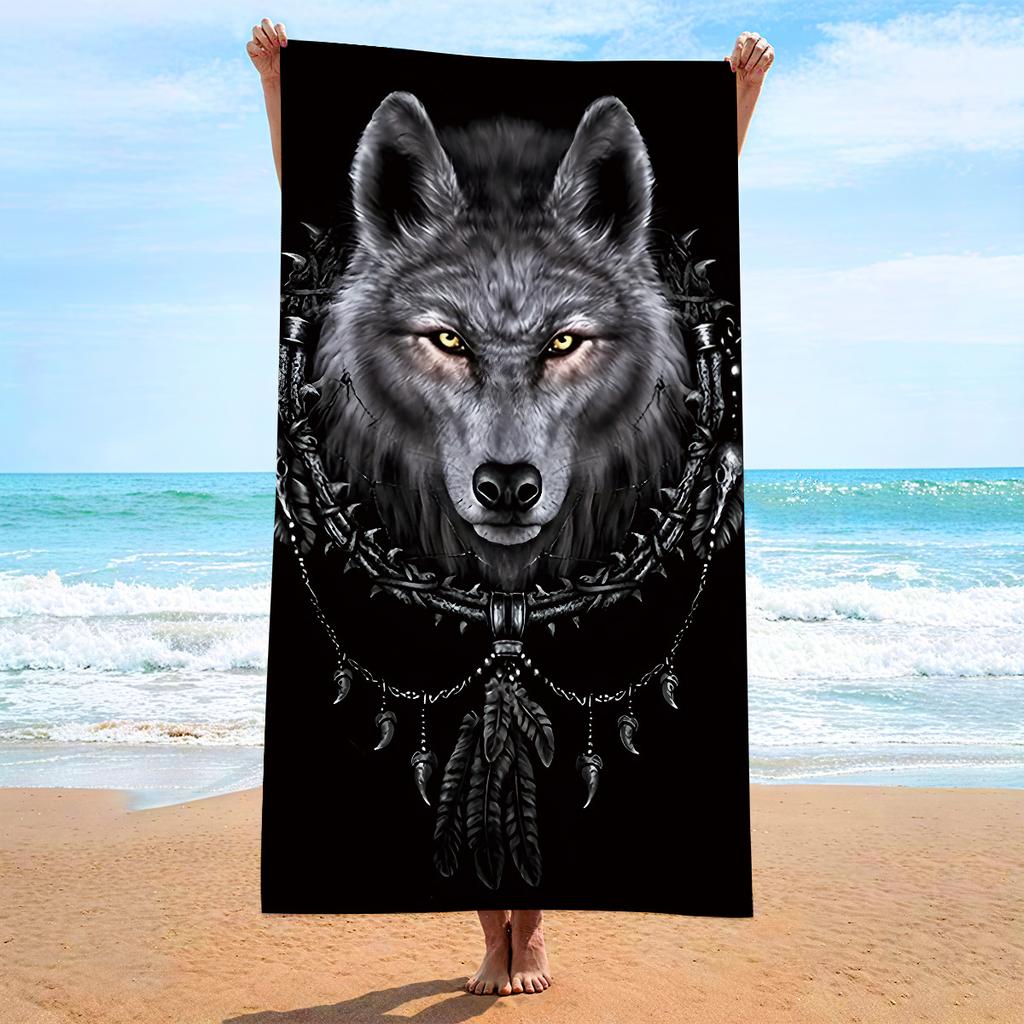 Microfiber Beach Towel Printed Beach Towel Absorbent Beach Towel
