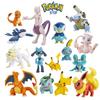 Pokemon Anime Figure Pikachu Eevee Charizard Mewtwo Cartoons Figure Collection Model Pocket Monster Action Toys Kids Birthday Gi