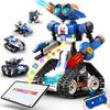 Apitor Robot J Programming Robot Kit, Kids Toy, STEM Education Building Blocks, 6-in-1 Remote Control Toy, Elementary School Early Education, Scratch