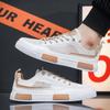 Mode Mesh Andningsbara Herr Sneakers 2024 Bekväma Mesh Canvas Skor för Män Trendiga Casual Student Tennisskor Zapatillas De Hombre