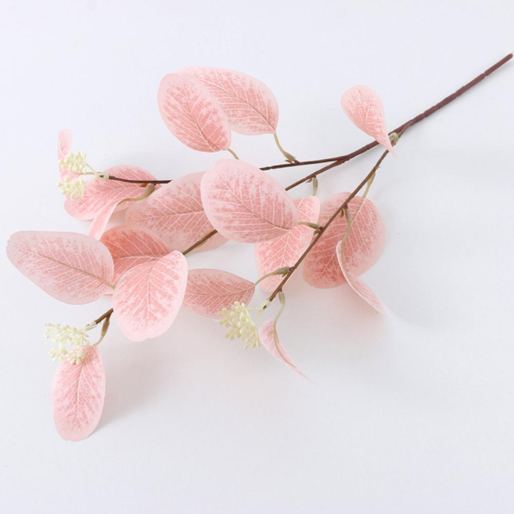 Gift Home Decor Photography Prop Leaves With Fruits Bridal Bouquet Simulation Plants Branches Artificial Eucalyptus Stems