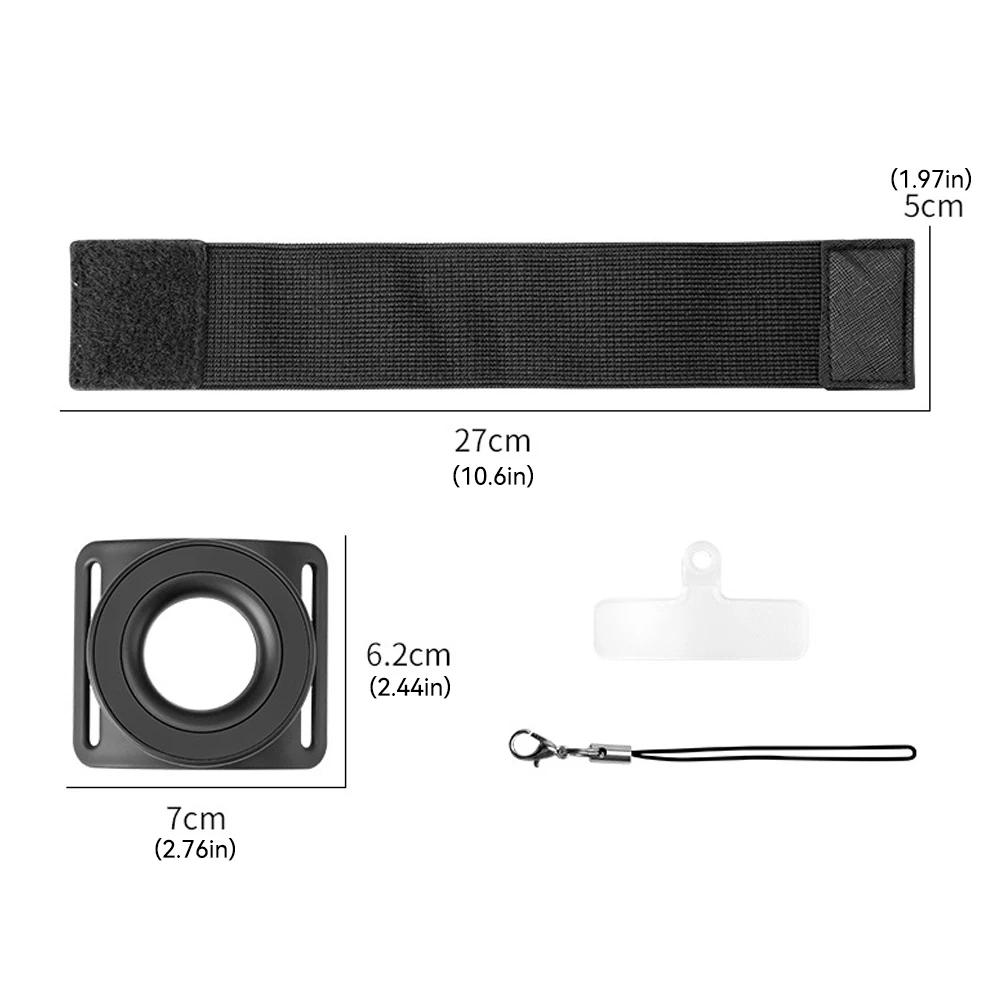 Universal Wrist Strap Magnetic Phone Suction Holder With Anti Loss Rope Strap Arm For Navigation And Sports Easy To Disassemble