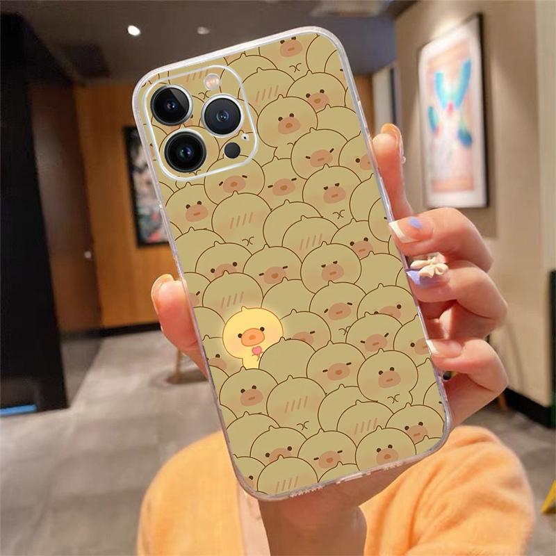 Phone Case For iphone 17 Pro Max Air 16 15 14 13 Pro Max 15 16 Pro 15Plus Little Duck
