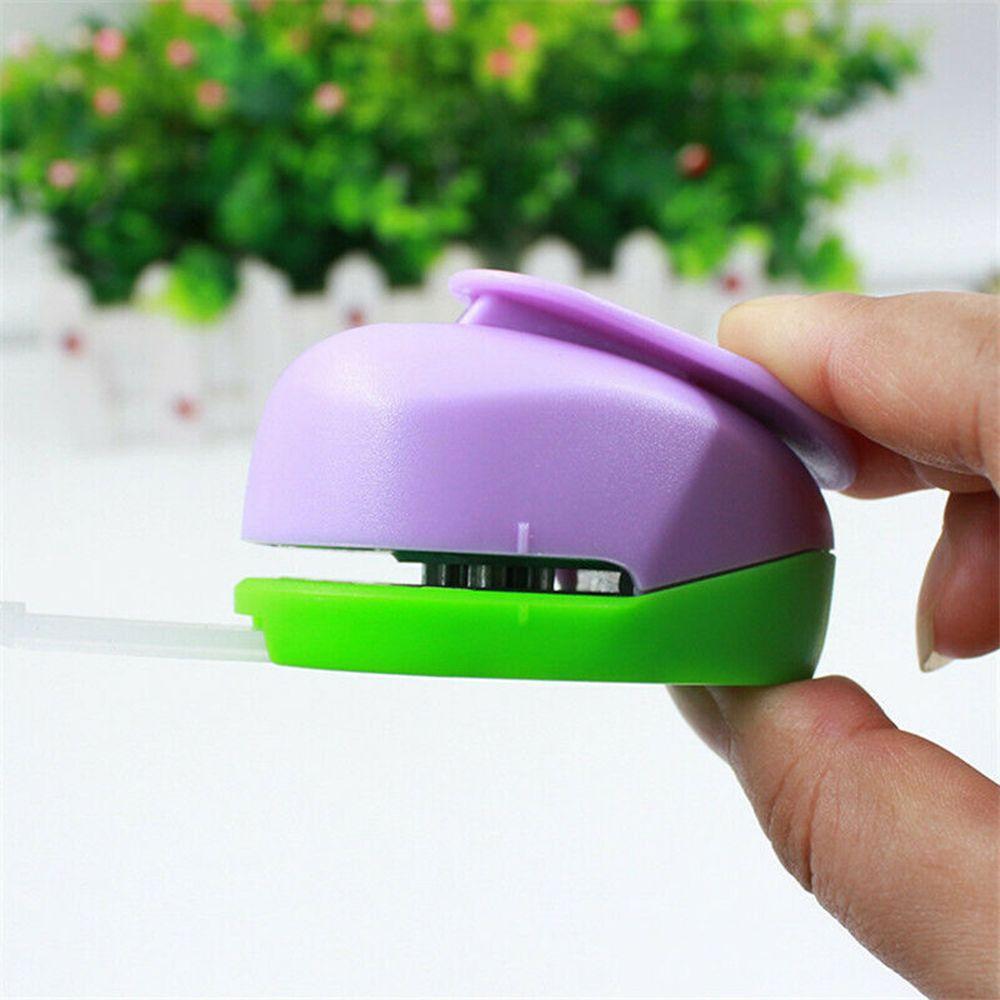 25mm Color Random Cute Scrapbooking DIY Paper Shaper Cutter Embossing Round Hole Punch Cards Making