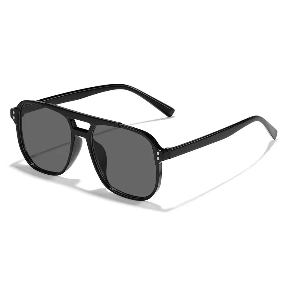 Women Vintage Square Sunglasses Large Frame Anti UV Sunshades Fashion Classic Candy Color Sun Glasses New Trend Eyewear