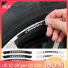 For Renault 2026 New Hub Caps 4Pcs Car Wheel Hub Rim Stickers Decals Auto Styling Accessories For Renault RS Clio Megane 2 3 4 C