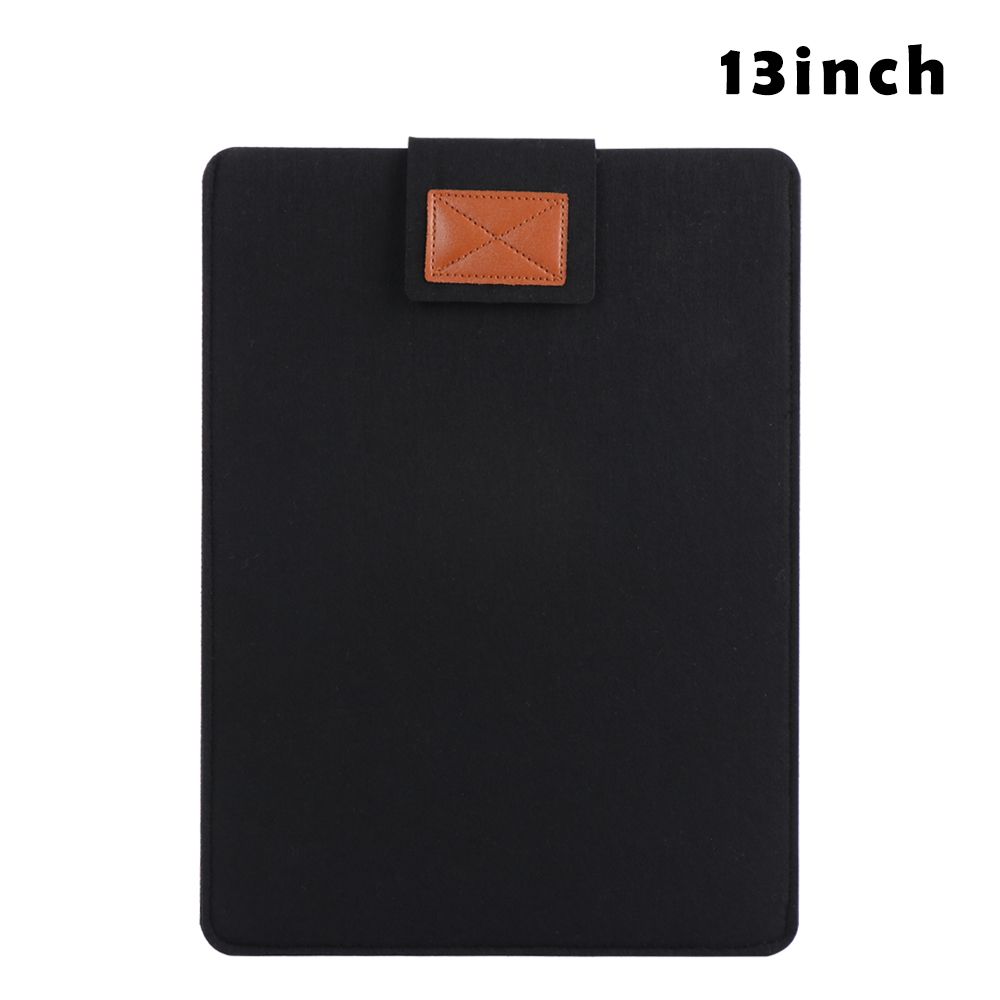 11inch/ 13inch/ 15inch Anti-scratch Portable Computer Cover Laptop Bag Wool Felt Sleeve Case