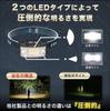 Wiederaufladbare LED-Nackenlampe 17 Stunden Laufzeit, mit Gehäuse, für Katastrophen, von der Marke Cercano Kanagawa, Stirnlampe, Licht, Licht, Inklusive, Ultra-Weitwinkel,