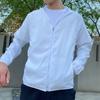Men's Summer Lightweight Couple Sun Jacket Hooded Casual Jacket Outdoor Windproof Fishing Jacket