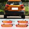 Car Flashing 1 Set LED Reflector For Nissan Kicks 2016 -  Car Tail Light Rear Fog Lamp Bumper Light Auto Bulb Brake Light