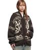 Nomaenyueol Cowichan Hooded Zip-Up - Brown