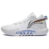 Li Ning Badfive 2 Low Basketball Shoes Men's Low Top White/Blue ABFT029-1