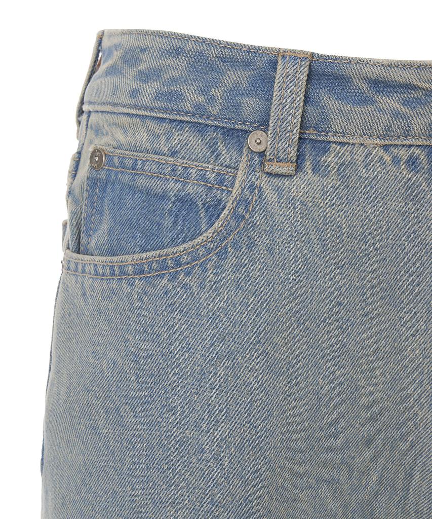 LEE Women'S Straight Fit Denim Pants Indigo Light