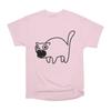 Camicie Casual da Uomo Maniche Corte NON SUL TAPPETO T-shirt Rosa T-shirt Oversize