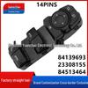 Compatible Power Window Switch for Buick Regal, Chevrolet Malibu, GMC - Part 84139693