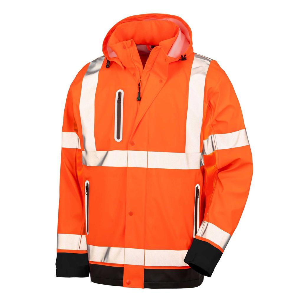 Result Recycled Mens Prism PU Heavy Duty Jacket