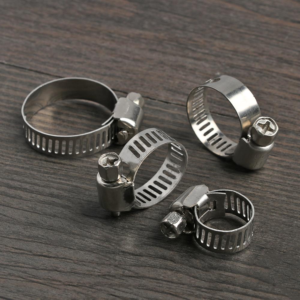 10 Pcs Powerful New Exhaust Repair Tool Sealing Stainless Steel Pipe Clip Hose Clamps T Bolt