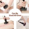 Electric Body Gua Sha Massager Fat Burning Scraping Slimming Machine Meridian Brush Guasha Tool Vibration Infrared Heat Anti Cellulite