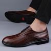 Genuine Leather Mens Shoes Business Dress Shoes Luxury Brand Oxford Shoes High Quality Casual Shoes Footwear Formal Gents Shoes