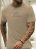 Short Sleeve TShirt Cutest Mens 100 Cotton Pattern Printed Shirt Summer Round Neck Breathable Casual Fashion Cool Tee