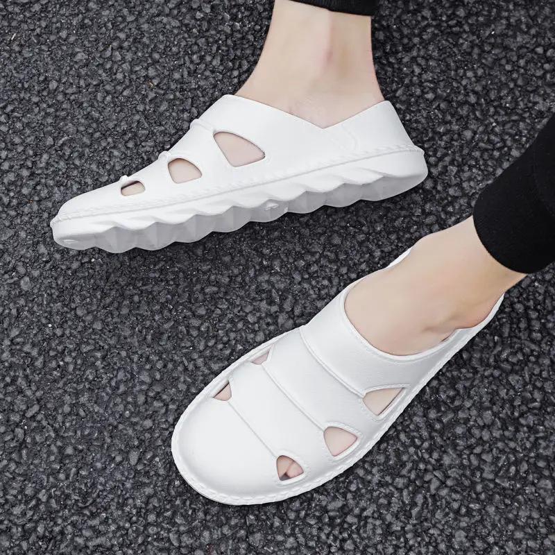 Flat Wear-resistant Rubber Male Shoe New Fashion On Offer Luxury H Barefoot Adult Original Summer 2026 Casual Eva Men's Sandal
