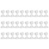 30Pcs Door Stopper Silicone Anti Collision Door Handle Stopper Mute Suction Buffer Crash Pad