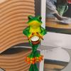 Guitarist Frog Figurine Resin Drummer Frog Sculpture Animal Decoration Frog Statue for Home Office Desktop Decor