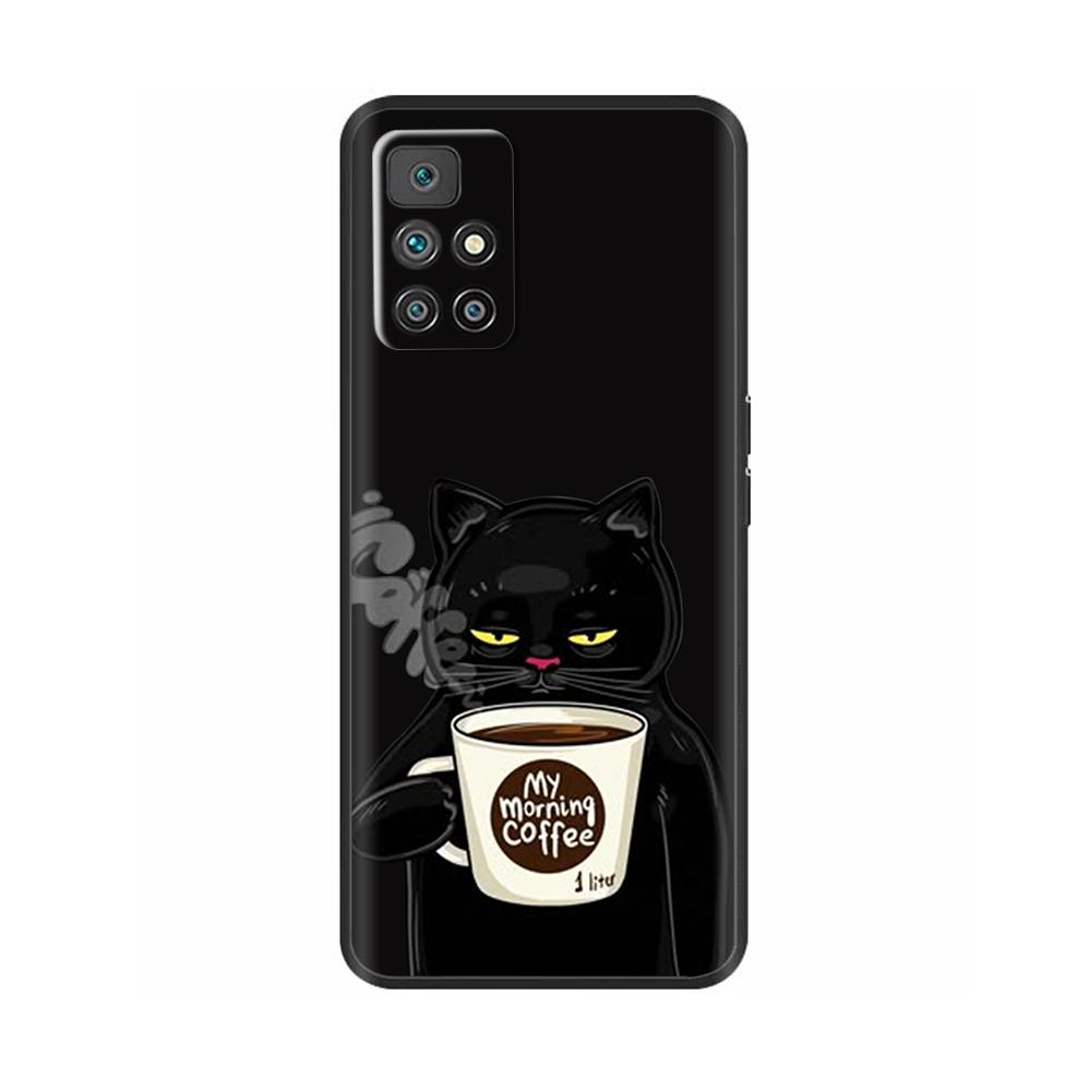 Para Capa Redmi 10 redmi10 Flores Capa de Telefone Macia Para Xiaomi Redmi 10 4G Capa Para Redmi 10 Prime Capas Fofas de Desenho Animado de Borboletas