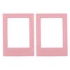 2Pcs Fridge Magnetic Photo Frame Colorful Strong Magnet Picture Frames 3 Inch for Polaroid Instax Mini Photo Frame