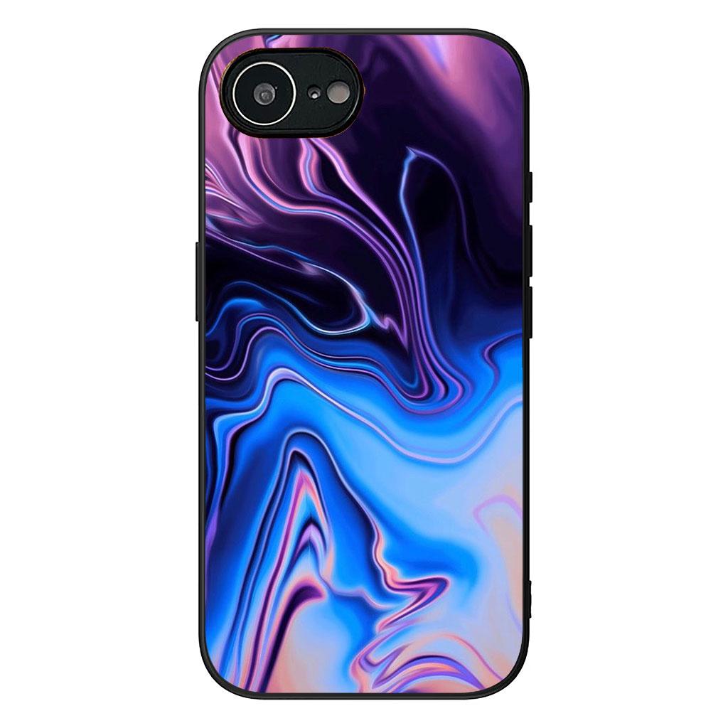 For Samsung Galaxy A25 A37 A57 A12 A14 A50 A51 A70 A71 A72 A21S A04 M15 Note 20 9 8 10 Case Marble Texture Flower Wallpaper