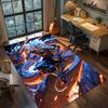 Dragon Ball Goku Anime Rug Carpet Large Area Rug Non Slip Washable Floor Mat Gamer Room Bedroom Home Decor -QJY