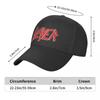 Slayer Band Merch Baseball Cap Snapback Caps Verstelbare Zonnehoed Outdoor Vizierhoeden Hip Hop Geborduurde Caps Cool Unisex Caps
