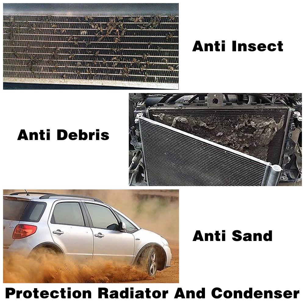 For Jetour X70 Plus X70plus 2024 2024 2024 Front Grills Insect Net Radiator Condenser Protective Cover Anti Insect Sand Mesh