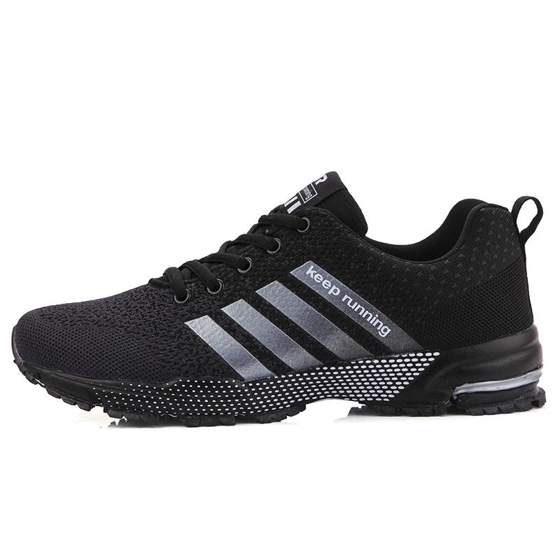 Men Shoes Comfortable Non-Slip Stable Shock Absorption Light Couple Shoes and Men's Sneakers Mesh Breathable Casual Basket Homme
