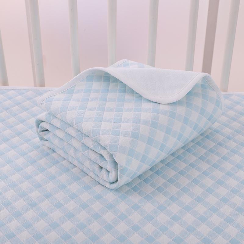 Waterproof Breathable Baby Cotton Diaper Pad - Washable, Leak-Proof, Oversized Nursing Mattress